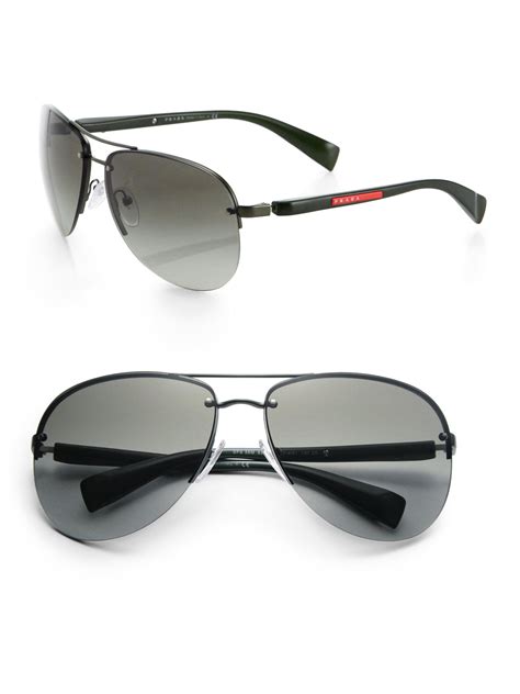 prada aviator men& 39|sunglasses for men Prada.